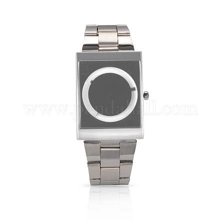 Acier inoxydable montres à quartz dames montre-bracelet unisexe de haute qualité WACH-N004-15-1