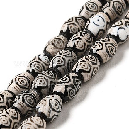 Chapelets de perles de style tibétain G-F726-A03-1