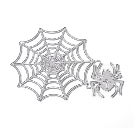 Coupe en acier au carbone de toile d'araignée halloween meurt pochoirs X-DIY-M003-16-1