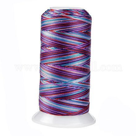 Segment gefärbter runder Polyester-Nähfaden OCOR-Z001-B-19-1