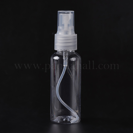 Botella de aerosol hombro redondo transparente MRMJ-WH0036-A01-1