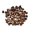Sealing Wax Particles, for Retro Seal Stamp, Heart, Coconut Brown, 7.3x8.6x5mm, about 110~120pcs/bag