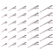 PandaHall 150pcs 5 Sizes Alligator Hair Clips Flat Top with Teeth Single Prong Curl Clips Hairbow Accessory for Hair Care, Arts & Crafts Projects (1.25”, 1.6”, 1.8”, 2.2”, 2.5”)