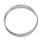 304 Stainless Steel Wire, Memory Beading Wire, Round, for Jewelry Making Bracelet DIY, Stainless Steel Color, 0.5mm, about 9.19 Feet(2.8m)/Roll