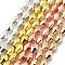 Synthetic Non-magnetic Hematite Beads Strands, Faceted, Bicone, Mixed Color, 11.5~12x7x7mm, Hole: 1mm, about 35pcs/strand, 16.54''(42cm)