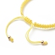Bracelets de perles tressés en fil de nylon réglable BJEW-JB08741-02-6