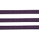 Замшевый шнур темно-фиолетового тона X-LW14191Y-1
