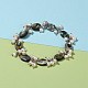 Bracelets de perles ovales en coquille d'ormeau naturel/coquille de paua BJEW-JB05776-02-5