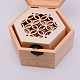 Aufbewahrungsbox aus Holz CON-WH0076-50-3