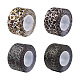 PandaHall Jewelry 4Rolls 4 Style Polyester Ribbon OCOR-PJ0001-007B-2