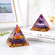 Amethyst Crystal Pyramid Decorations JX073A-4