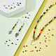 Arricraft 2 fili di perle di calcedonio naturale G-AR0005-45-5