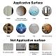 Películas autoadhesivas acrílicas creatcabin para muebles DIY-CN0001-20C-5