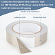OLYCRAFT 0.8 Inch x 65 Feet Faraday Cloth Tape Double Conductive RF Fabric Tape High Shielding Conductive Tape Sliver Fabric Adhesive Tape Roll for Signal Blocking EMI Shielding Wire Harness Wrap AJEW-WH0043-96A-4