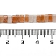 天然石レッドアベンチュリンビーズ連売り  2穴  長方形  2.5~3x5x2.5mm  穴：0.8mm  約138~140個/連  15.28''~15.31''（38.8~38.9センチメートル） G-Z045-A17-01-5