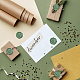 CHGCRAFT 50Pcs Rosemary Wax Seal Stickers Envelope Seal Stickers Wedding Invitation Envelope Seals Self Adhesive Stickers for Party Invitation Wrapping DIY-CA0006-13D-3
