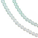 Chapelets de perles en verre transparente   GLAA-N041-009-07-3