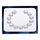Tablero de exhibición de perlas acrílicas con agujero en forma de U ODIS-M006-01E-5