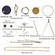 Fabrication de bijoux de boucle d'oreille bricolage DIY-CJ0001-49-2