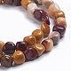 Natural Mookaite Beads Strands G-G841-A10-3
