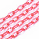 Handmade Transparent ABS Plastic Cable Chains KY-S166-001E-1