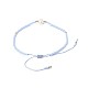 Adjustable Nylon Cord Braided Bead Bracelets BJEW-P256-B17-5