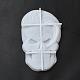Счастливый череп дисплей украшения силиконовые Молды DIY-L071-08A-4