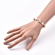 Bracelets de perles tressées en fil de nylon BJEW-JB05074-01-5