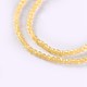Chapelets de perles en verre EGLA-E057-02A-05-3