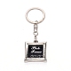 Mini portachiavi in lega&nbsp;KEYC-WH0025-06-1