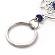 Porte-clés lapis lazuli naturel KEYC-JKC00346-05-4