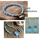 Crafans DIY Natural Jade Beads Bracelet Making Kit DIY-CF0001-08-8