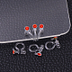 Risultati di orecchini a clip in plastica X-KY-P007-M08-1