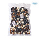 Cheriswelry perles en bois naturel teints WOOD-CW0001-01-LF-11