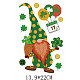 Saint Patrick's Day Theme PET Sublimation Stickers PW-WG82990-11-1