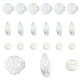 Dicosmetic 18pcs 3 estilos colgantes de concha de mar natural FIND-DC0003-75-1