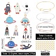 Kits de fabricación de brazaletes con tema de aviación de diy DIY-SC0011-02-2