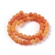 Natural Weathered Agate Beads Strands G-P414-A05-2