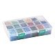 450g 18 couleurs 12/0 grade a perles de rocaille en verre rondes SEED-JP0012-01-2mm-7