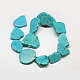 Nuggets Natural Magnesite Beads Strands G-N0132-25-2