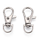 Alloy Swivel Lobster Claw Clasps FIND-T069-01B-P-2