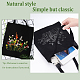 WADORN DIY Canvas Tote Bag Embroidery Kit DIY-WH0304-254-4