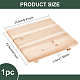 BENECREAT Clay Board Wooden Matting Board TOOL-WH0053-23-2