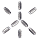 Unicraftale 9Pcs 3 Styles 304 Stainless Steel Slide Charms STAS-UN0020-82-1