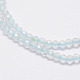 Chapelets de perles en pierre gemme naturelle G-E351-08-3