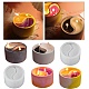 Taichi yin yang diy velas tazas moldes de silicona DIY-G098-03-1