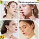 SUNNYCLUE 1 Box 8 Pairs Sunflower Earrings Dangle Making Starter Kit Sun Moon Charms Spring Leaf Charm Daisy Charms Pearl Glass Beads for Jewelry Making Kits Beginners Adults Women DIY Craft Supplies DIY-SC0020-30-6