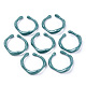 Spray Painted Alloy Cuff Rings RJEW-T011-13-RS-1