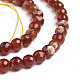 Natural Agate Beads Strands G-E560-D01-6mm-3