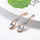 Simple Design Dangle Earrings EJEW-BB18378-01-10